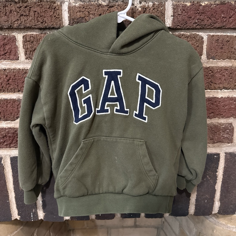 GAP Kids Olive Green Hoodie